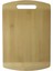 Çift Renkli Bambu Kesim Tahtası 24-34 cm Organik Bambu Et Doğrama Tahtası Ahşap Kesme Tahtası 3