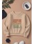 Özel Tasarım Adventure Explorıng Baskılı Oversize Çocuk Sweatshirt 11134 1