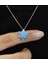 Opal Taşlı Yaşam Çiçeği Gümüş Kolye 1