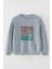 Özel Tasarım Adventure Exploring Baskılı Oversize Çocuk Sweatshirt 11134 1