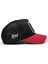 V1 Trucker I'm Here - 1 Kod Logolu Unisex Kırmızı Siperli-Siyah Şapka 2