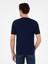 Erkek Lacivert Slim Fit Bisiklet Yaka Triko T-shirt 50293169-VR033 5