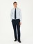 Erkek Açık Mavi Slim Fit Pamuk Karışımlı Klasik Gömlek 50292265-VR003 4