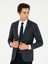 Erkek Lacivert Slim Fit Yün Karışımlı Flanel Ceket 50290527-VR033 1