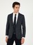 Erkek Lacivert Slim Fit Yün Karışımlı Flanel Ceket 50290527-VR033 3