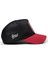 V1 Trucker Samuray - 5sk Kod Logolu Unisex Kırmızı Siperli-Siyah Şapka 2