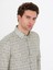 Erkek Haki Slim Fit Uzun Kollu Gömlek 50265455-VR027 3