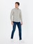 Erkek Haki Slim Fit Uzun Kollu Gömlek 50265455-VR027 5