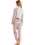 Kadın Pijama Takımı 60492 - Gri Melanj 3