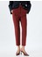 Yüksek Bel Cigarette Kumaş Pantolon Slim Fit Cepli 3