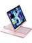 Ipad Pro 13 (2024) F13 Ats Kılıf Magic Dönen Klavyeli Tablet Kılıf - Pembe 13 3