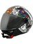 Sw 765 Spring White Güneş Vizörlü Yarım Motosiklet Kaskı - S 1