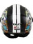 Sw 765 Kong Black Güneş Vizörlü Yarım Motosiklet Kaskı - L 3