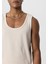Basıc Tank Top Kaşkorse Atlet Açık Bej 4