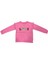 Kız Çocuk Tilki Desenli Oyuncak Aksesuarlı Pembe Renk Sweatshirt 1