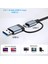 7 Port USB 3.0 Hub 7in1 USB 3.0 Hub Çoklayıcı Pc Bilgisayar Uyumlu Veri Aktarımı Mouse Klavye Bağlan 2