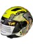 Sw 765 Wanted Yellow Güneş Vizörlü Yarım Motosiklet Kaskı - Xl 2