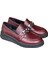 Bordo Deri Toka Loafer 1