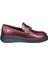 Bordo Deri Toka Loafer 4