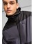 Mesh Lined Windbreaker Siyah Unisex Ceket 4