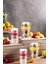 4 Adet Diyet & Kahvaltı Için Çatal & Kaşıklı Kapaklı Yoğurt Müsli Salata Meyve Saklama Kabı - 1100ML 3