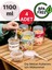 4 Adet Diyet & Kahvaltı Için Çatal & Kaşıklı Kapaklı Yoğurt Müsli Salata Meyve Saklama Kabı - 1100ML 5