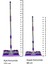 Tekno Trust Mop Yer Mopu Fayans Cam Duvar Yüzey Temizlik Mikrofiber Mandallı Mop xxl Islak Havlu Uyumlu 3