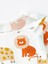 Bisiklet Yaka Uzun Kollu Baskılı Erkek Bebek Pijama Takımı 1