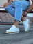 WG015 Beyaz Erkek Casual Ayakkabı 4