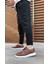 BA0003 Bağcıklı Klasik Taba Beyaz Kalın Taban Casual Erkek Ayakkabı 2
