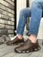 BA0338 Içi Dışı Hakiki Deri Rahat Taban Kahve Sneakers Casual Erkek Ayakkabı 2