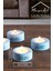 Maison Art Holder 6'lı Set Mumluk Tea Light Mumluk Seti Dekoratif Şamdan Mumluk 2