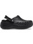 Crocs Baya Platform Lined Clog Kadın Siyah Terlik 208708-001 1