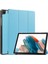 Samsung Galaxy Tab A9 Pu Deri Otomatik Uyku uyandırma Üç Katlı Stand Tablet Kılıfı (Yurt Dışından) 1