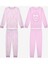 Kız Çocuk Tie Dye 2li Çok Renkli Pijama Takımı 1