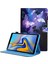 Desen Baskı Deri Standlı samsung Galaxy Tab A8 10.5 (2021) SM X200 X205 A8 10.5 (2022) Tablet Kılıfı (Yurt Dışından) 1