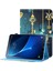 Samsung Galaxy Tab A 10.1 (T580 T585) Için Anti Drop Deri Dikişli Manyetik Kapatma Standı Kart Yuvaları Tablet Kılıfı (Yurt Dışından) 1