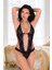 Siyah Dantelli Bodysuit - 939 1