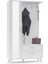 VM-342 BEYAZ VESTİYER PORTMANTO 3