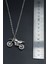 Cross Motor Gümüş Kaplama Unisex Düz Zincir Kolye kod 791 4