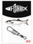 Fishack Paslanmaz Klipsli Fırdöndü Füme No: 7 12'li 1