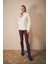 Basic Yarım Fermuarlı Dik Yaka Polar Sweatshirt 3