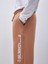 Sloganlı Jogger Camel Eşofman 5