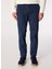 Normal Bel Düz Paça Standart Lacivert Erkek Pantolon J4WM-PNT4047 3