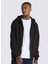 Zip Ceket, L, Siyah 1