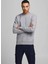 Düz Yaka Gri Erkek Sweatshırt 12181903_JJEBASIC Sweat Crew Neck N 1