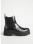 Calvin Klein Deri Siyah Erkek Bot Lugged Chelsea Boot Lth 1