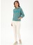 Normal Bel Regular Fit Krem Kadın Pantolon PT01-SK024 3