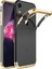 Apple iPhone Xr (6.1'') Kılıf Skyfall Transparent Clear Gold 1