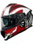 Kapalı Kask Sw 865 Engine Beyaz Kırmızı 1